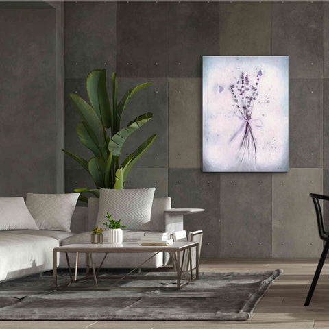 Image of 'Lavender and Butterflies I' by Lori Deiter, Canvas Wall Art,40 x 54