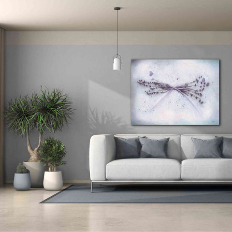 Image of 'Lavender and Butterflies II' by Lori Deiter, Canvas Wall Art,54 x 40