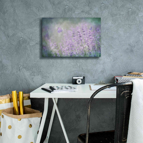 Image of 'Lovely Lavender' by Lori Deiter, Canvas Wall Art,18 x 12