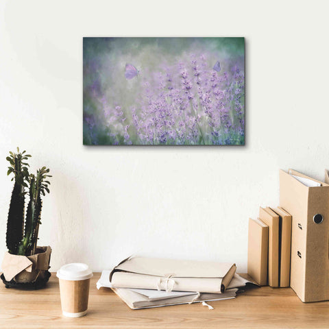 Image of 'Lovely Lavender' by Lori Deiter, Canvas Wall Art,18 x 12