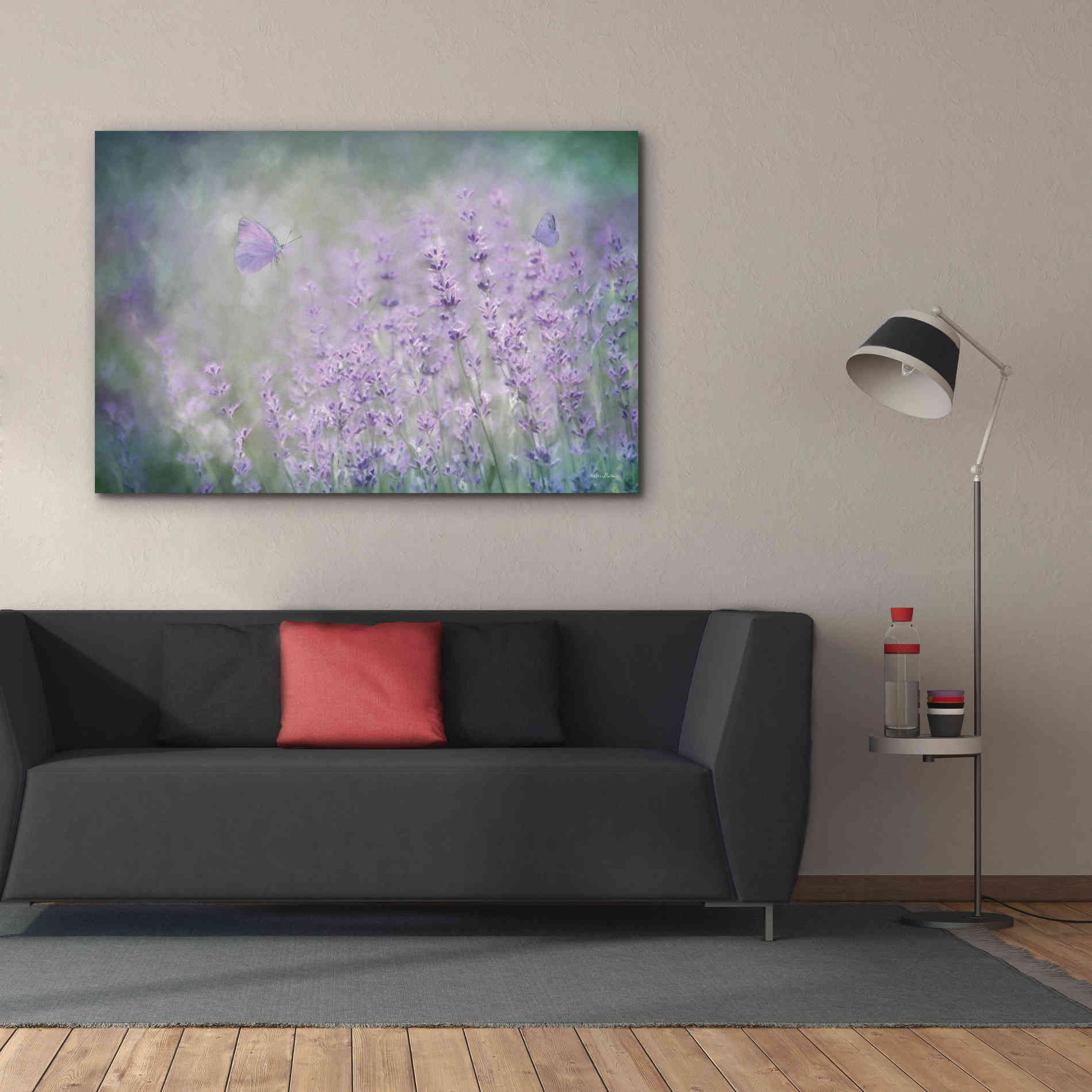 'Lovely Lavender' by Lori Deiter, Canvas Wall Art,60 x 40