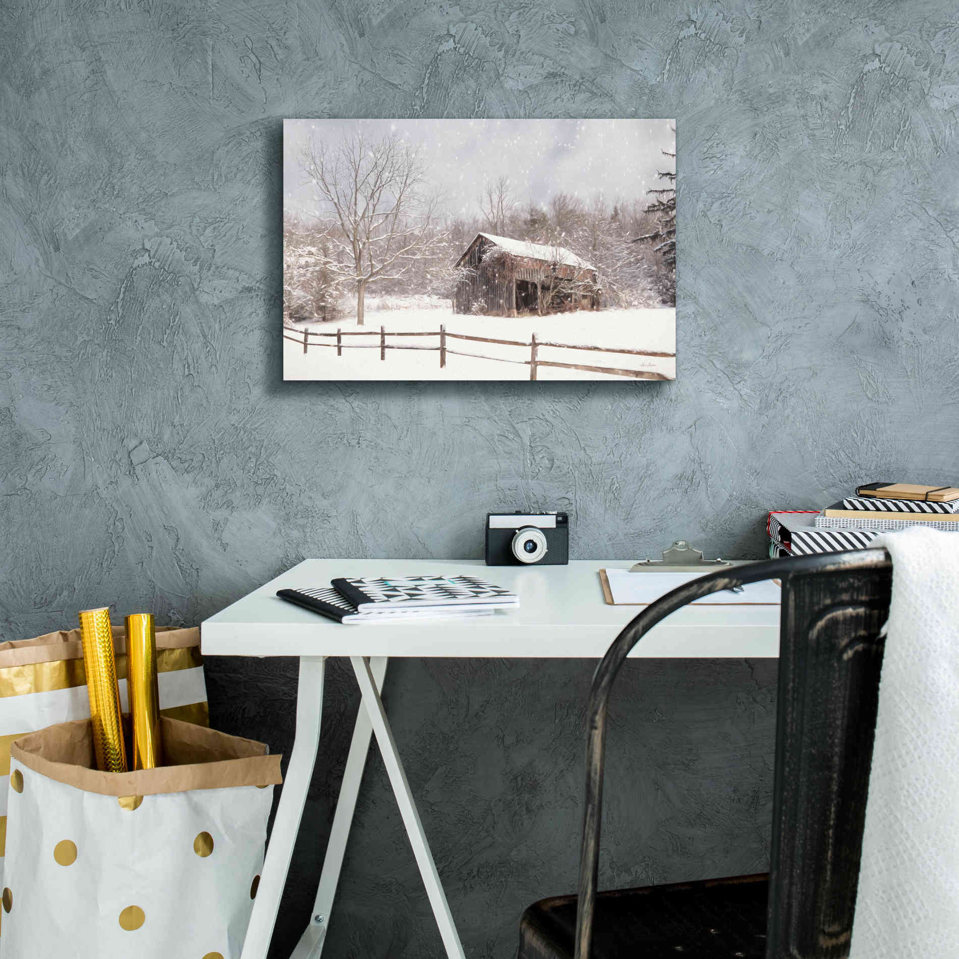 'Beautiful Solitude' by Lori Deiter, Canvas Wall Art,18 x 12