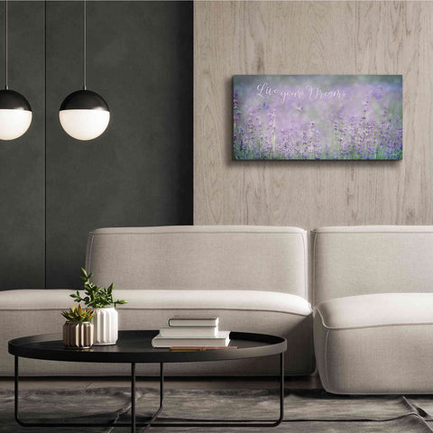 Image of 'Live Your Dreams' by Lori Deiter, Canvas Wall Art,40 x 20