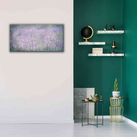 Image of 'Live Your Dreams' by Lori Deiter, Canvas Wall Art,40 x 20