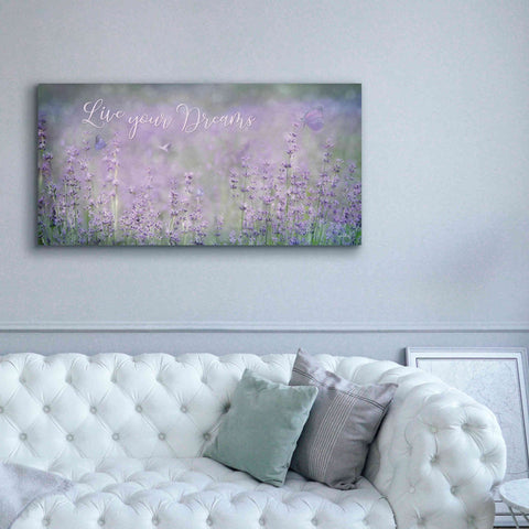 Image of 'Live Your Dreams' by Lori Deiter, Canvas Wall Art,60 x 30