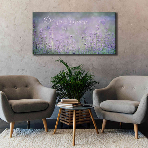 Image of 'Live Your Dreams' by Lori Deiter, Canvas Wall Art,60 x 30