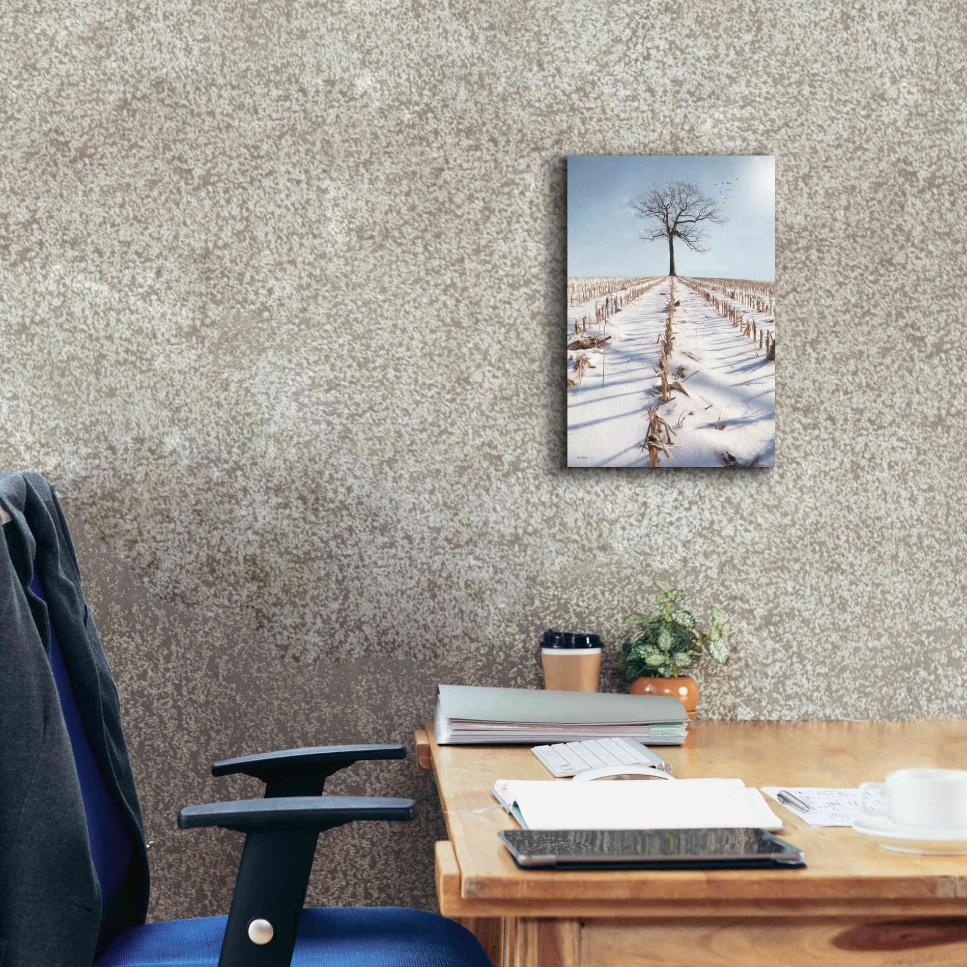 'Winter Boughs' by Lori Deiter, Canvas Wall Art,12 x 18