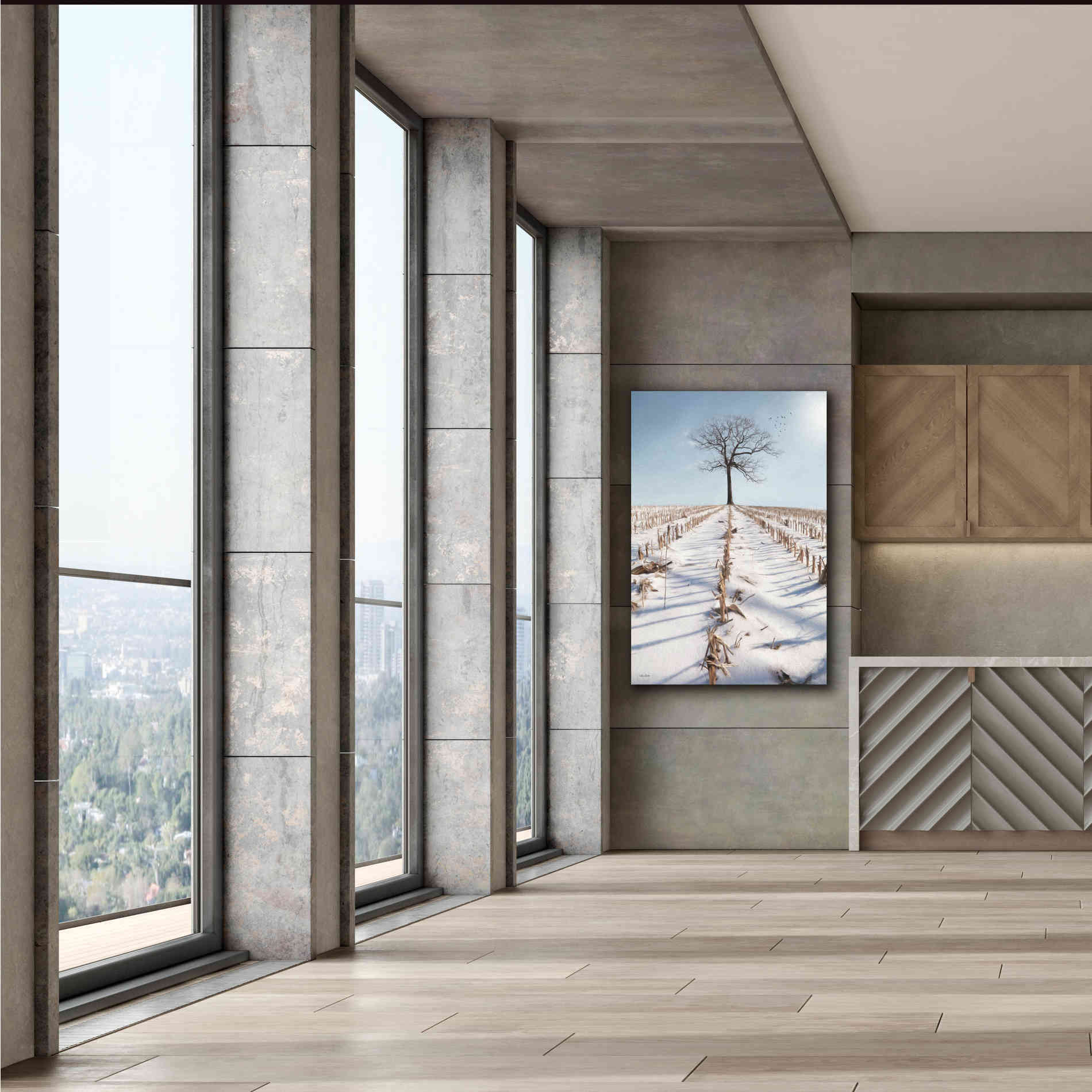 'Winter Boughs' by Lori Deiter, Canvas Wall Art,40 x 60