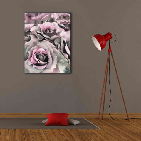 Image of 'Painted Roses' by Lori Deiter, Canvas Wall Art,26 x 34
