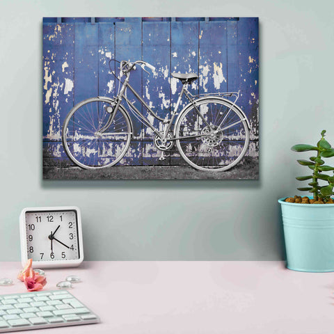 Image of 'Grungy Bike' by Lori Deiter, Canvas Wall Art,16 x 12