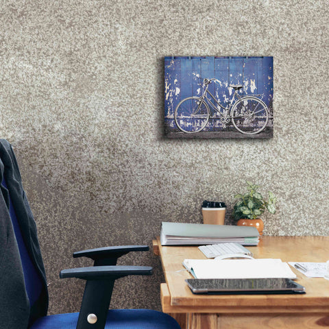 Image of 'Grungy Bike' by Lori Deiter, Canvas Wall Art,16 x 12