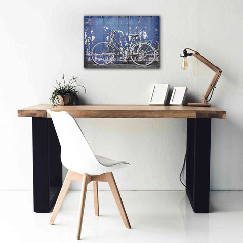 Image of 'Grungy Bike' by Lori Deiter, Canvas Wall Art,26 x 18