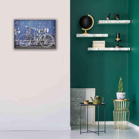 Image of 'Grungy Bike' by Lori Deiter, Canvas Wall Art,26 x 18
