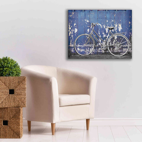 Image of 'Grungy Bike' by Lori Deiter, Canvas Wall Art,34 x 26