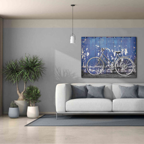 Image of 'Grungy Bike' by Lori Deiter, Canvas Wall Art,54 x 40