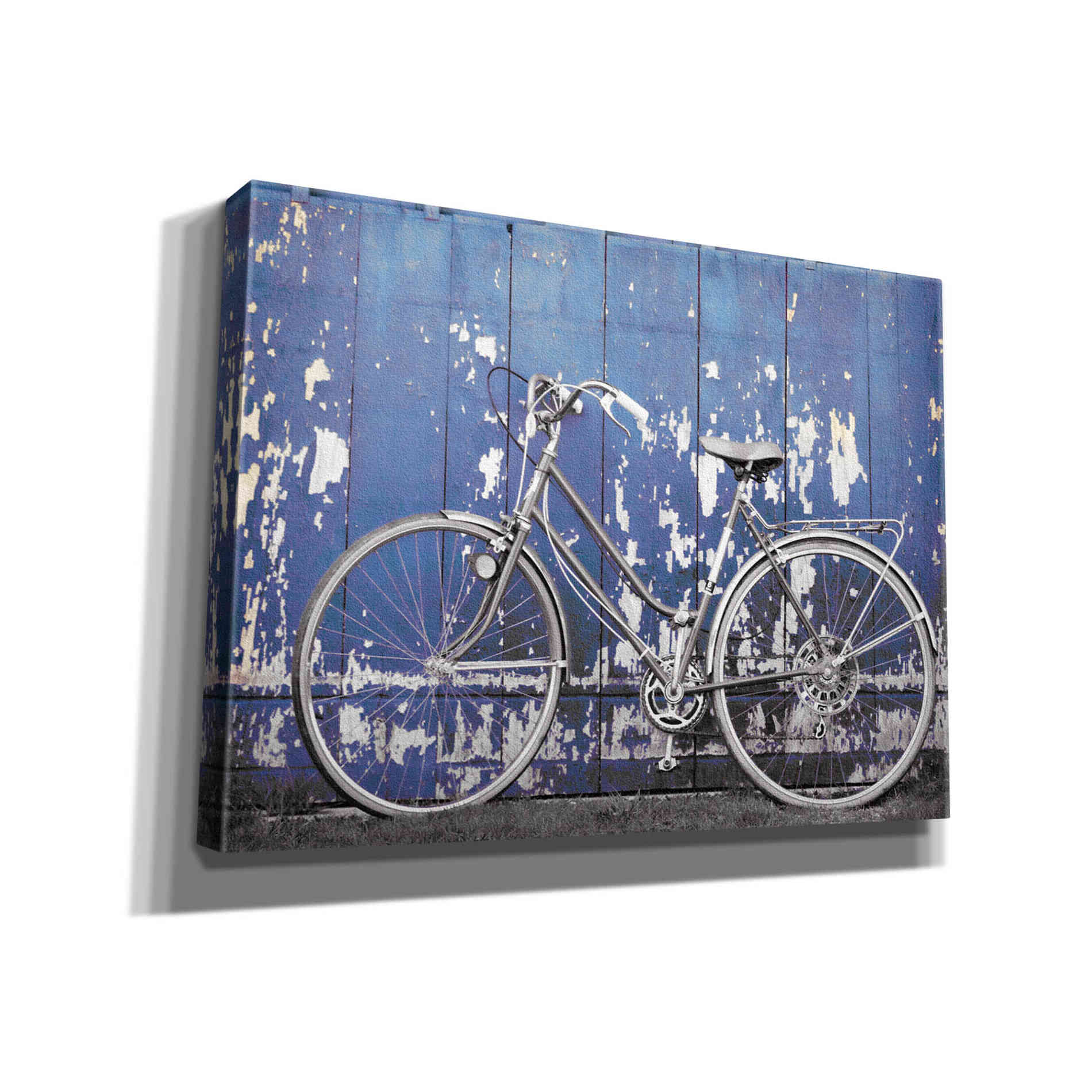 'Grungy Bike' by Lori Deiter, Canvas Wall Art