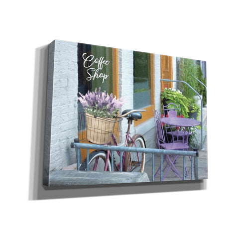 Image of 'Coffee Shop Visit' by Lori Deiter, Canvas Wall Art