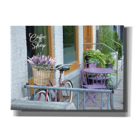 'Coffee Shop Visit' by Lori Deiter, Canvas Wall Art