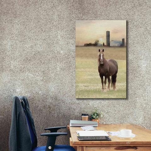 Image of 'Jackson Horse' by Lori Deiter, Canvas Wall Art,26 x 40