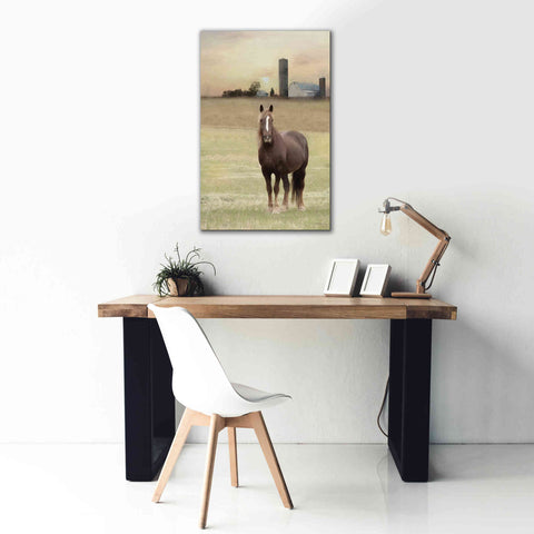 Image of 'Jackson Horse' by Lori Deiter, Canvas Wall Art,26 x 40