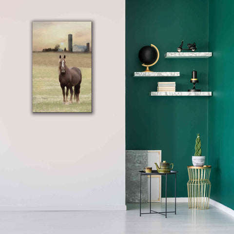 Image of 'Jackson Horse' by Lori Deiter, Canvas Wall Art,26 x 40