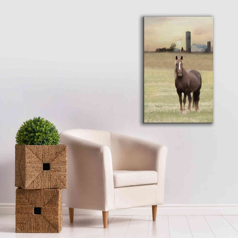 Image of 'Jackson Horse' by Lori Deiter, Canvas Wall Art,26 x 40