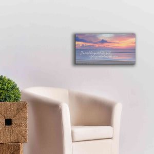 'Rest of My Sunsets II' by Lori Deiter, Canvas Wall Art,24 x 12