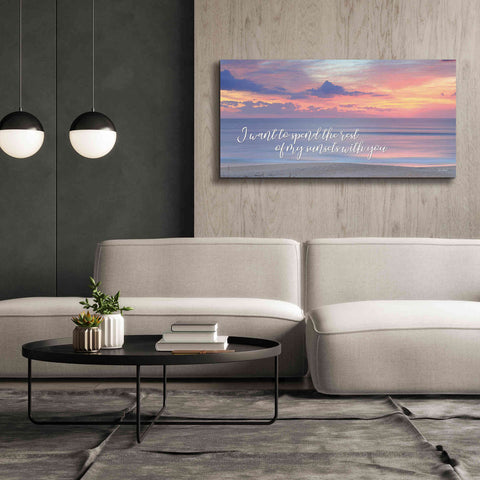Image of 'Rest of My Sunsets II' by Lori Deiter, Canvas Wall Art,60 x 30