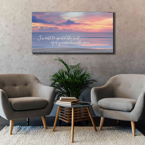 Image of 'Rest of My Sunsets II' by Lori Deiter, Canvas Wall Art,60 x 30
