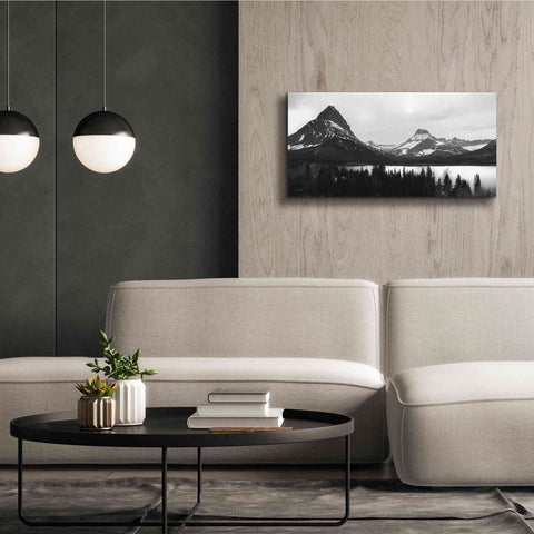 Image of 'Swiftcurrent Lake' by Lori Deiter, Canvas Wall Art,40 x 20