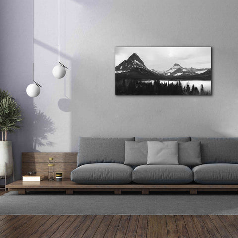 Image of 'Swiftcurrent Lake' by Lori Deiter, Canvas Wall Art,60 x 30