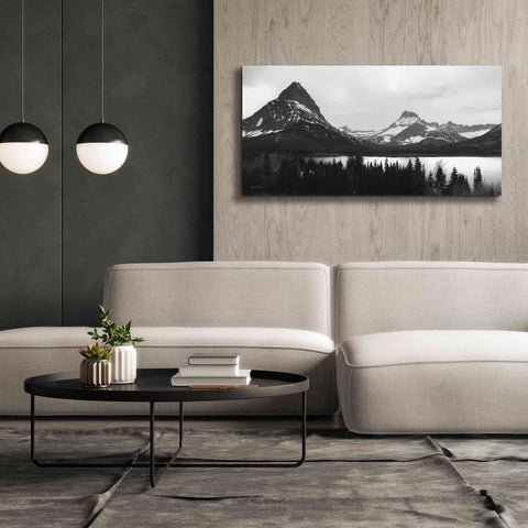 Image of 'Swiftcurrent Lake' by Lori Deiter, Canvas Wall Art,60 x 30