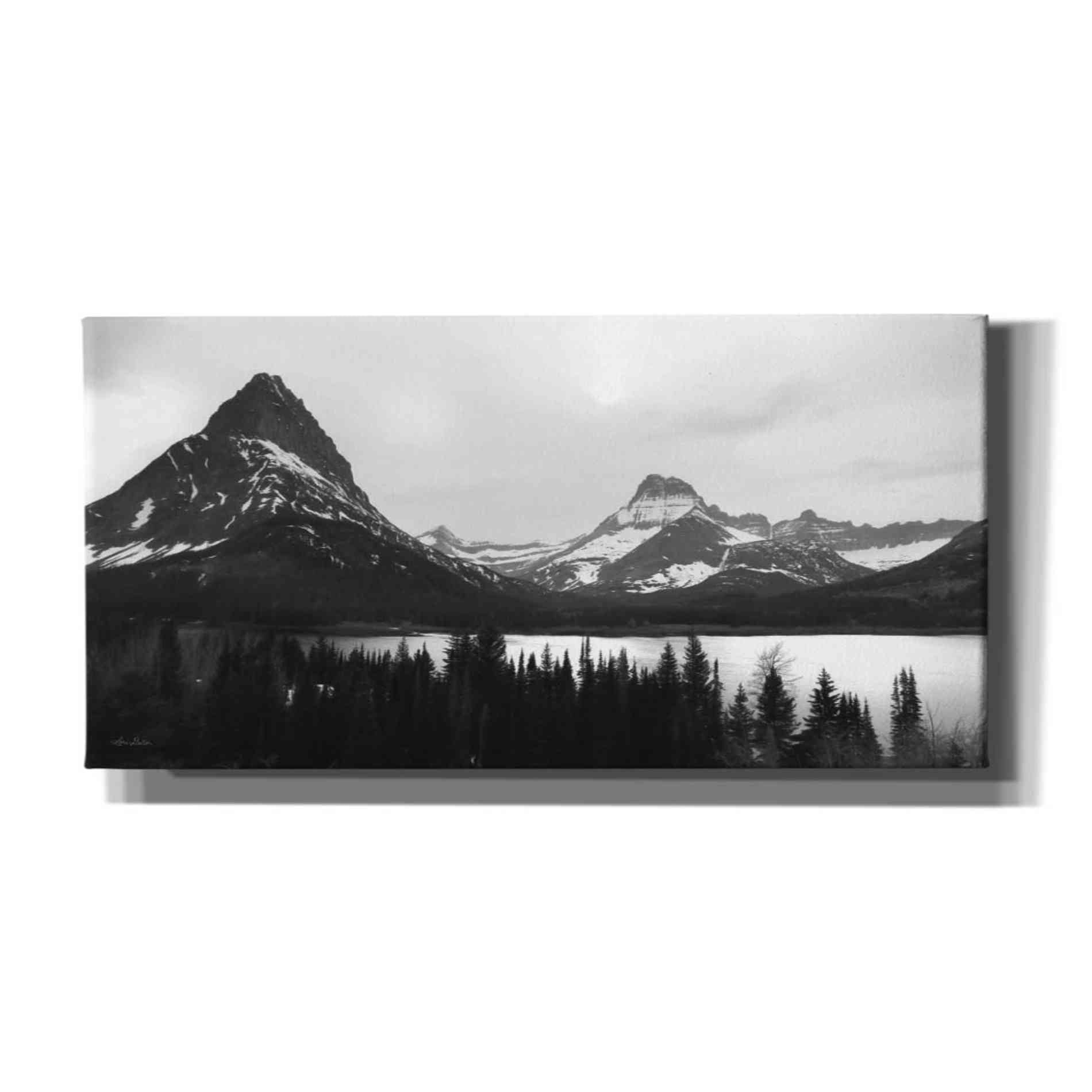 'Swiftcurrent Lake' by Lori Deiter, Canvas Wall Art