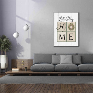 'Let's Stay Home' by Lori Deiter, Canvas Wall Art,40 x 54