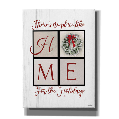 Image of 'There's No Place Like Home for the Holidays' by Lori Deiter, Canvas Wall Art