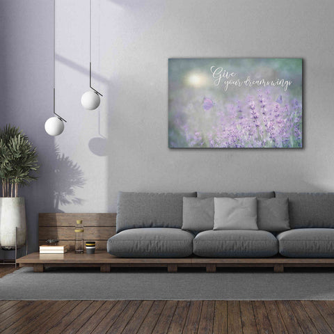 Image of 'Give Your Dreams Wings' by Lori Deiter, Canvas Wall Art,60 x 40