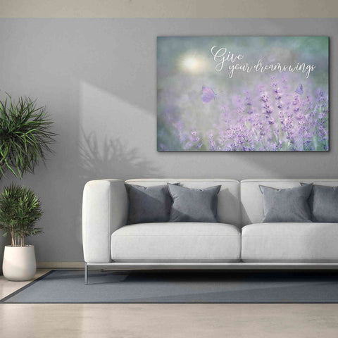 Image of 'Give Your Dreams Wings' by Lori Deiter, Canvas Wall Art,60 x 40