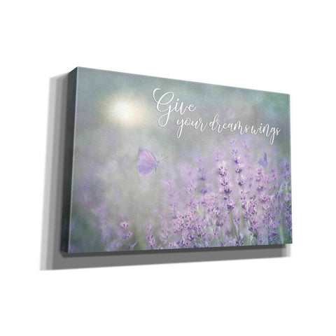 Image of 'Give Your Dreams Wings' by Lori Deiter, Canvas Wall Art