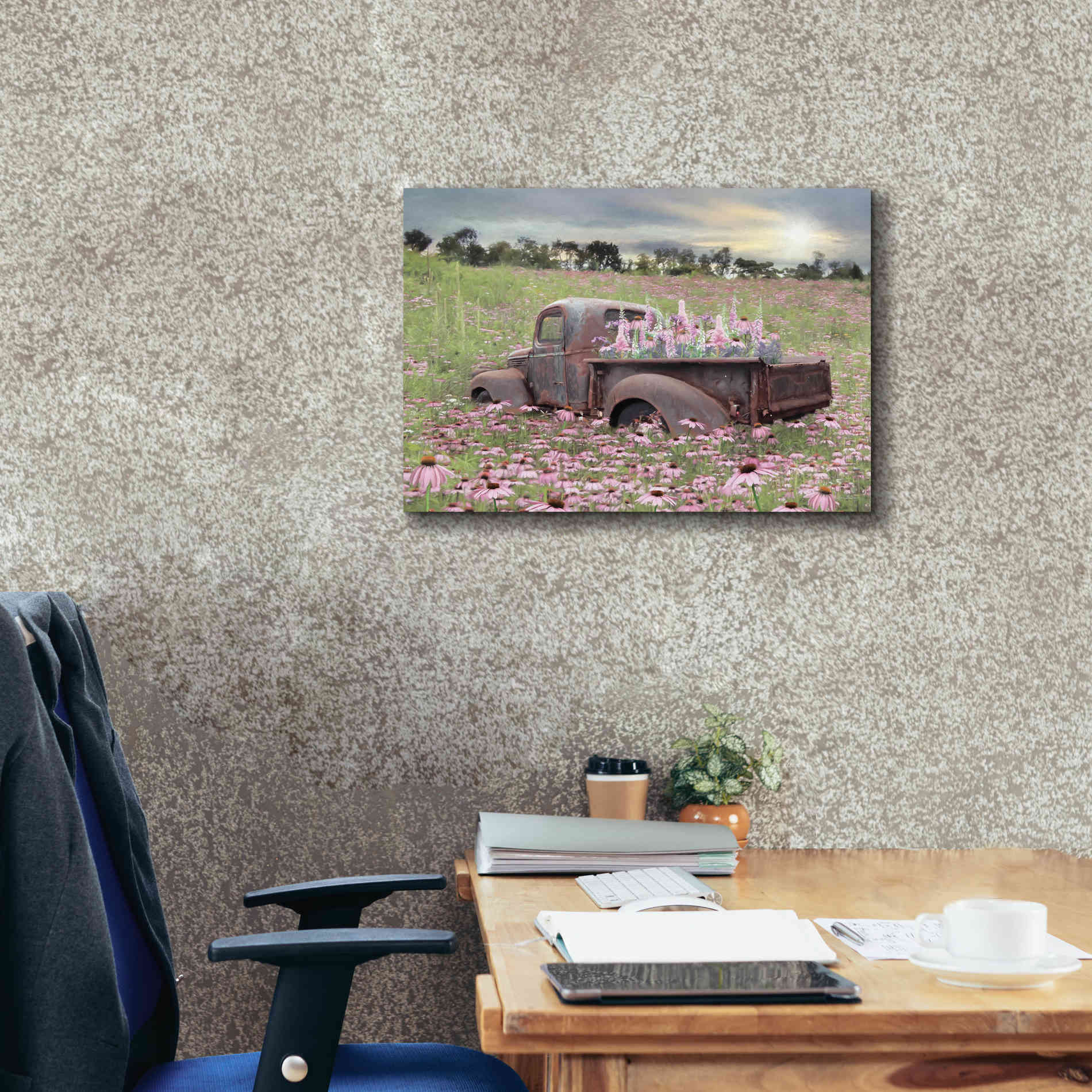 'Beauty and the Beast' by Lori Deiter, Canvas Wall Art,26 x 18