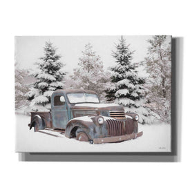 'Chevy at the Tree Farm' by Lori Deiter, Canvas Wall Art