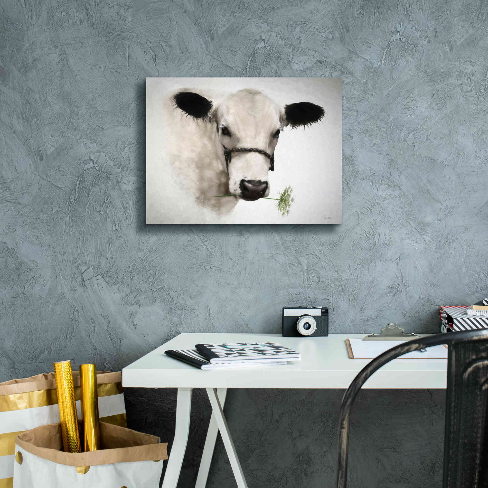 'Flower Girl' by Lori Deiter, Canvas Wall Art,16 x 12