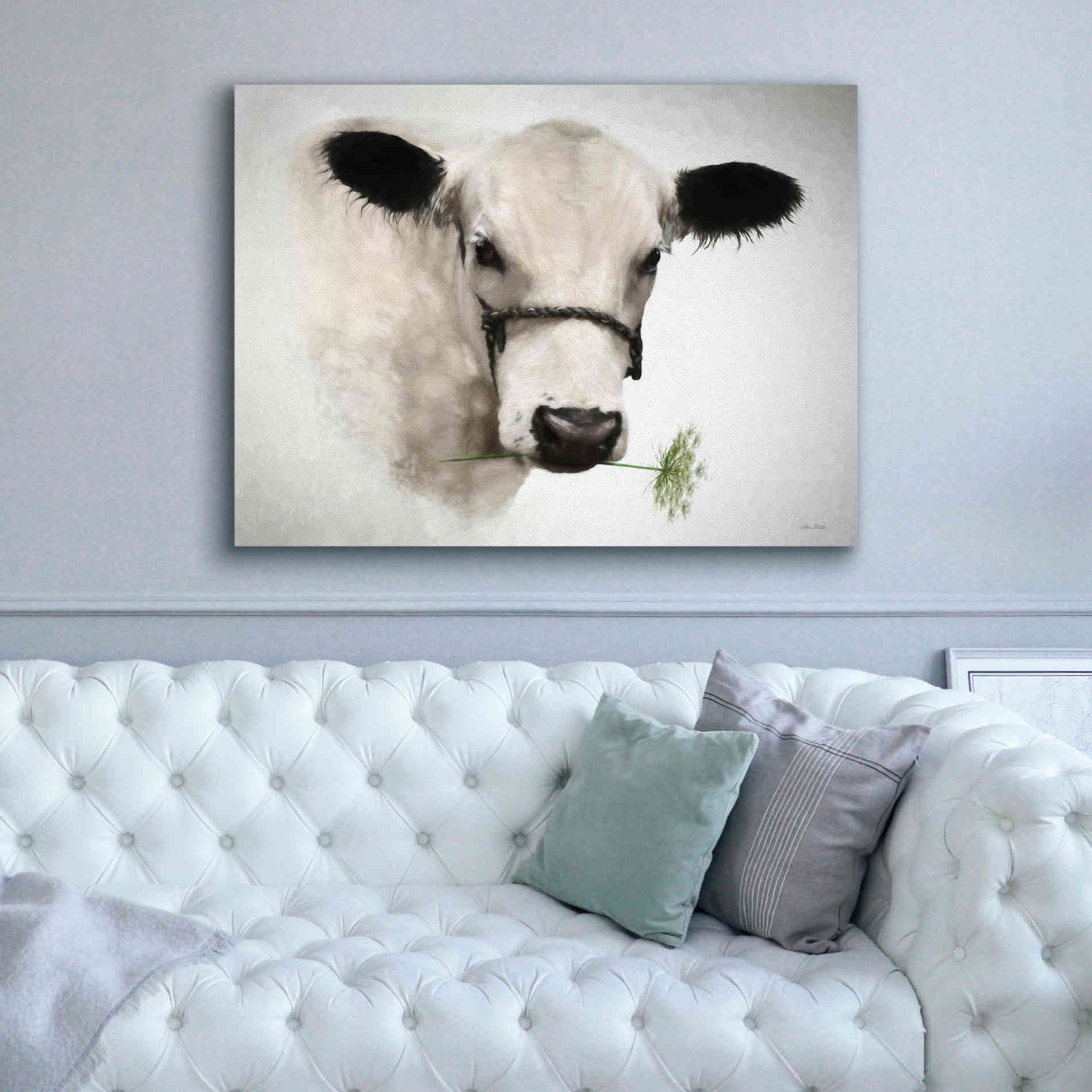 'Flower Girl' by Lori Deiter, Canvas Wall Art,54 x 40