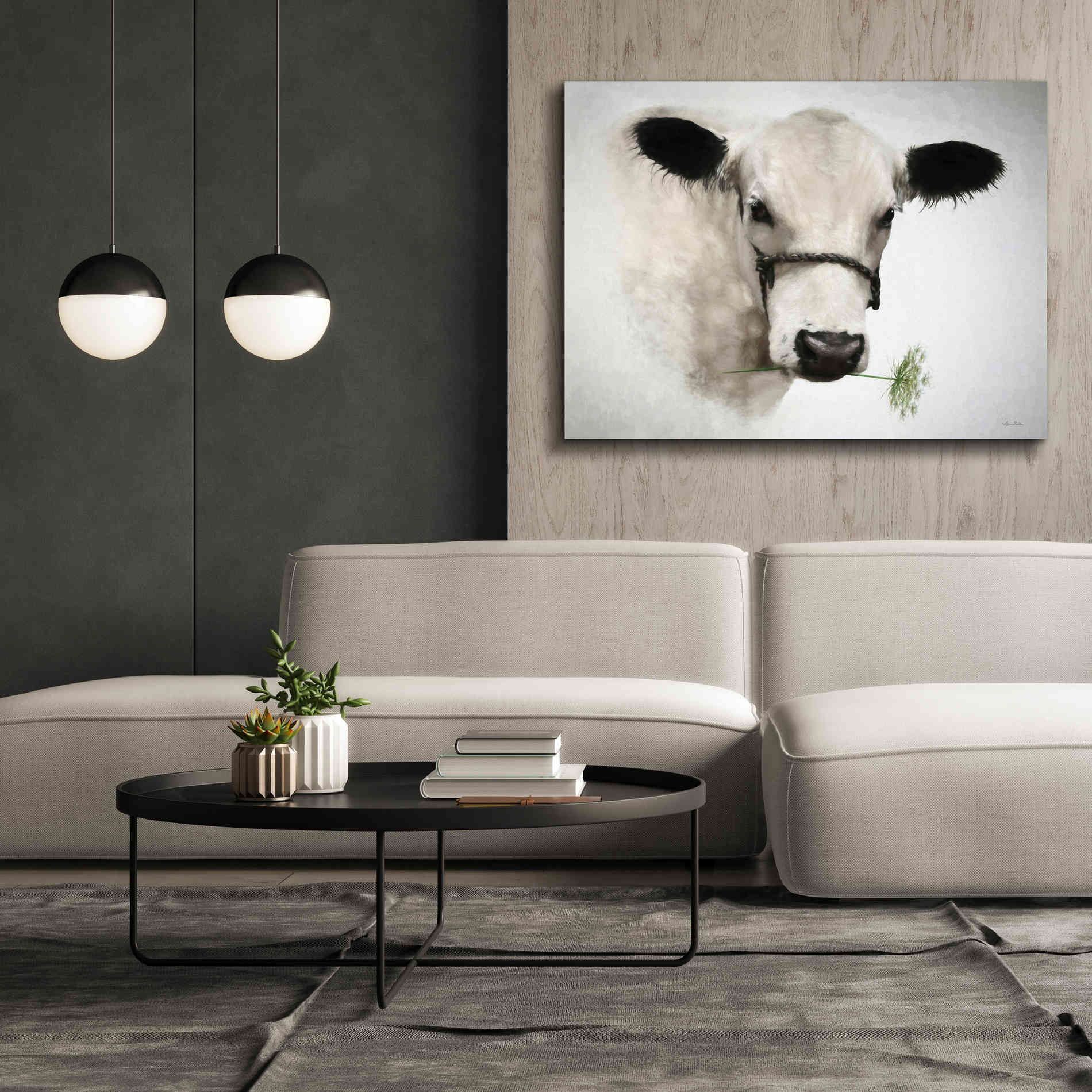 'Flower Girl' by Lori Deiter, Canvas Wall Art,54 x 40