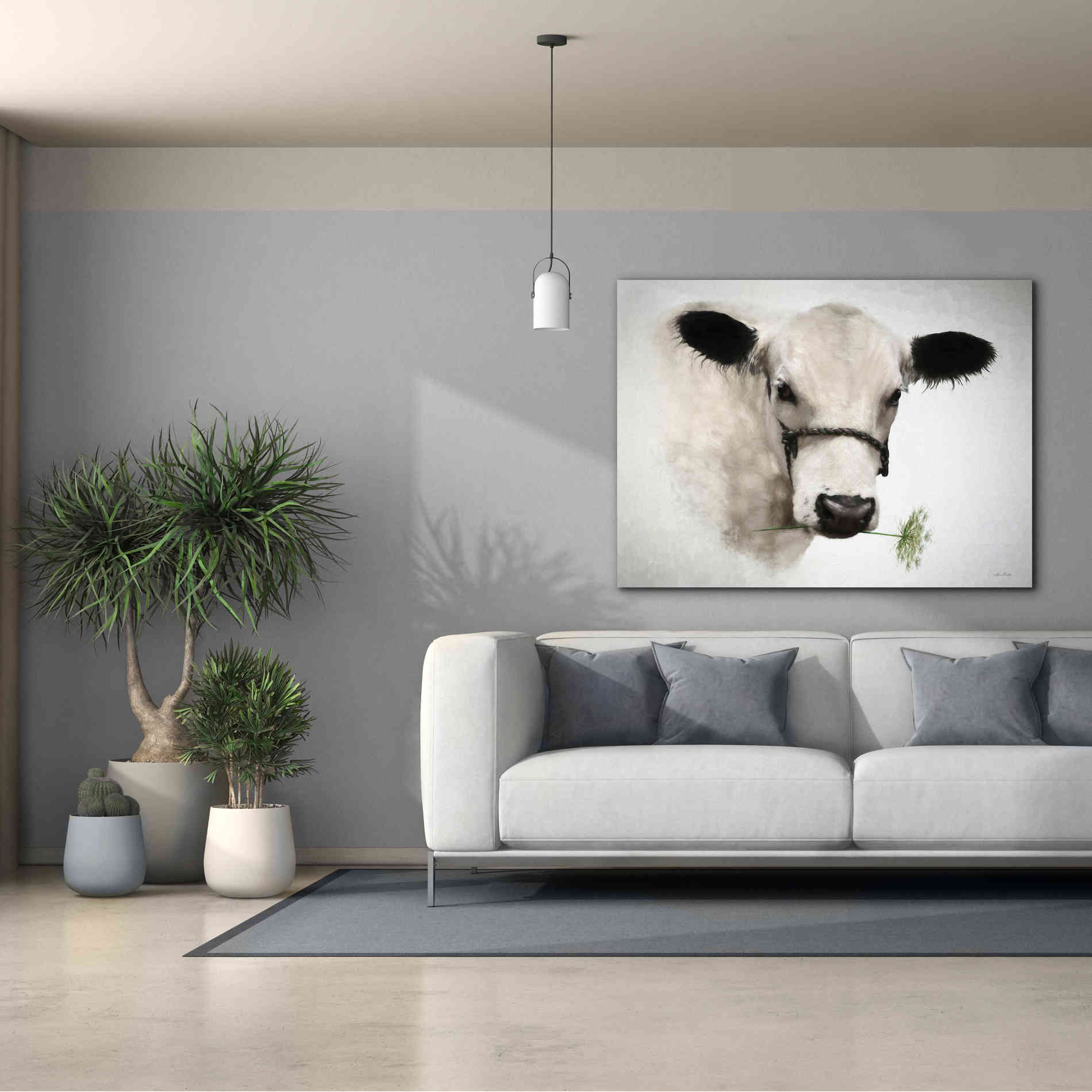 'Flower Girl' by Lori Deiter, Canvas Wall Art,54 x 40