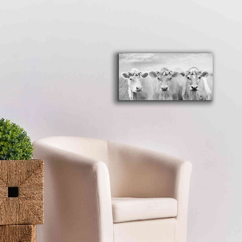 Image of 'The Flower Girls' by Lori Deiter, Canvas Wall Art,24 x 12