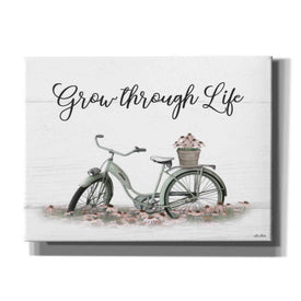 'Grow Through Life' by Lori Deiter, Canvas Wall Art