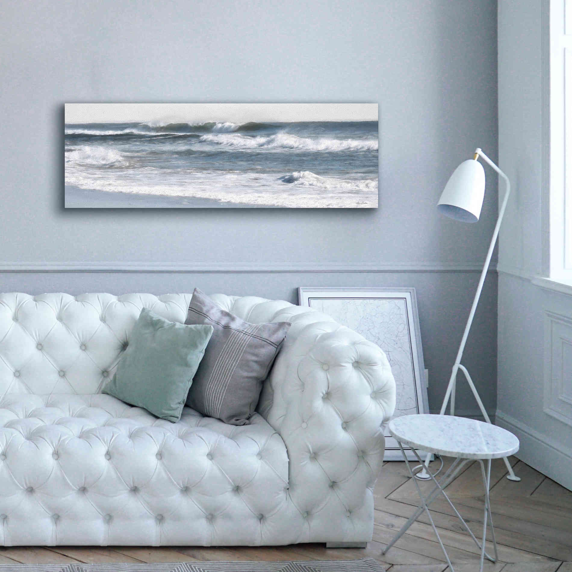 'Ocean Panorama' by Lori Deiter, Canvas Wall Art,60 x 20