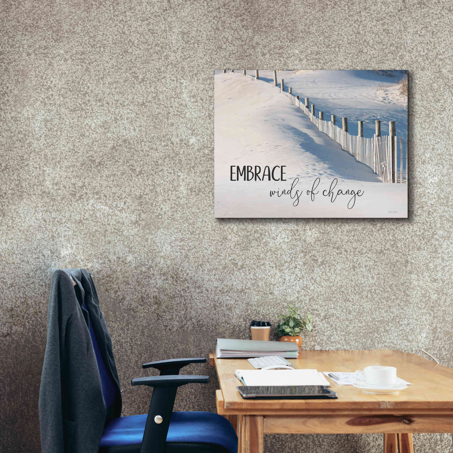 'Embrace Winds of Change' by Lori Deiter, Canvas Wall Art,34 x 26