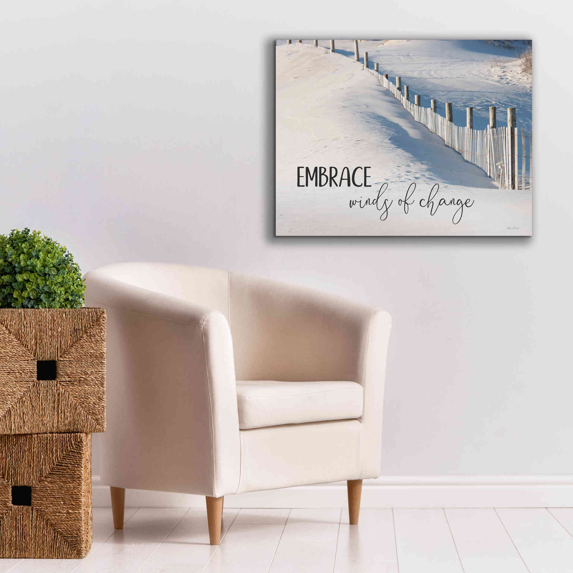 'Embrace Winds of Change' by Lori Deiter, Canvas Wall Art,34 x 26