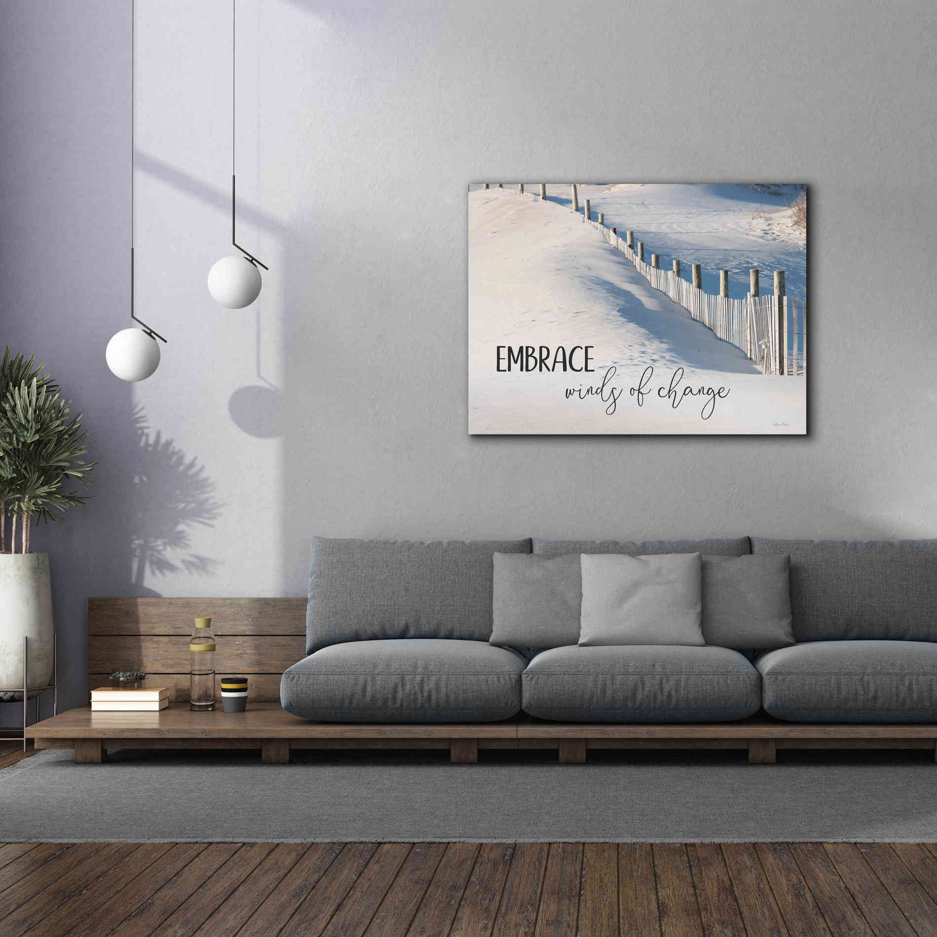 'Embrace Winds of Change' by Lori Deiter, Canvas Wall Art,54 x 40